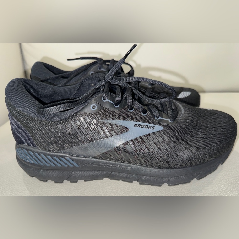 Brooks Addiction GTS 15 Men's Running Shoes Black/Black/Ebony